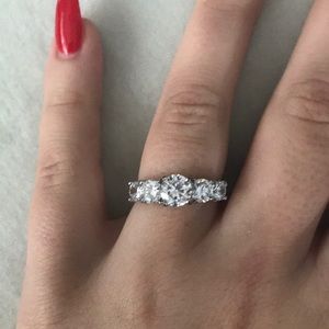 Sterling Silver CZ ring